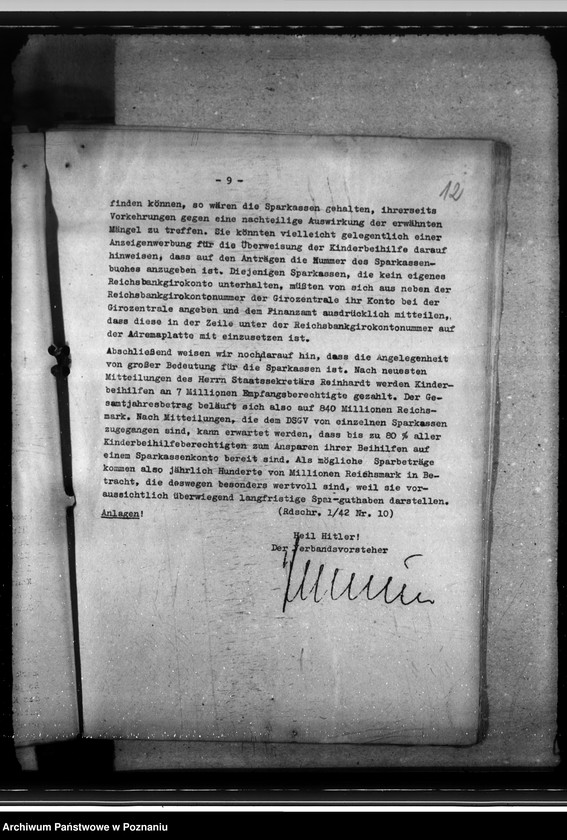 Obraz 16 z jednostki "Rundschreiben der Sparkassen und Giroverbandes Wartheland"