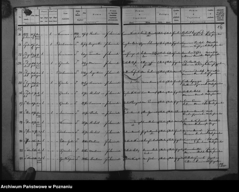 Obraz 13 z jednostki "Liber baptisatorum, copulatorum, mortuorum"
