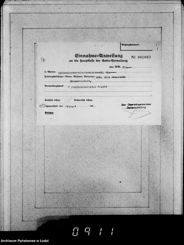 image.from.unit.number "Kasse Einnahmen von Pelzwaren"