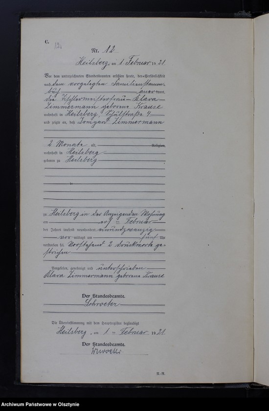 image.from.unit.number "Sterbe-Neben-Register Nr 1-158"