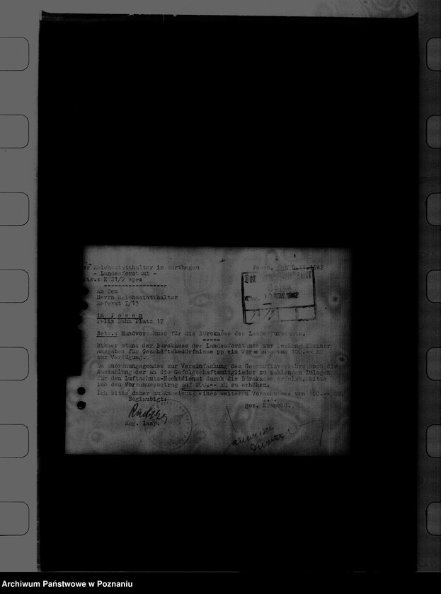 Obraz 15 z jednostki "Handkassenvorschüsse"