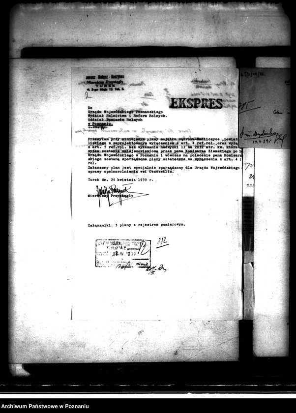 image.from.unit.number "Scalenie wsi Oszczeklin powiatu kaliskiego"