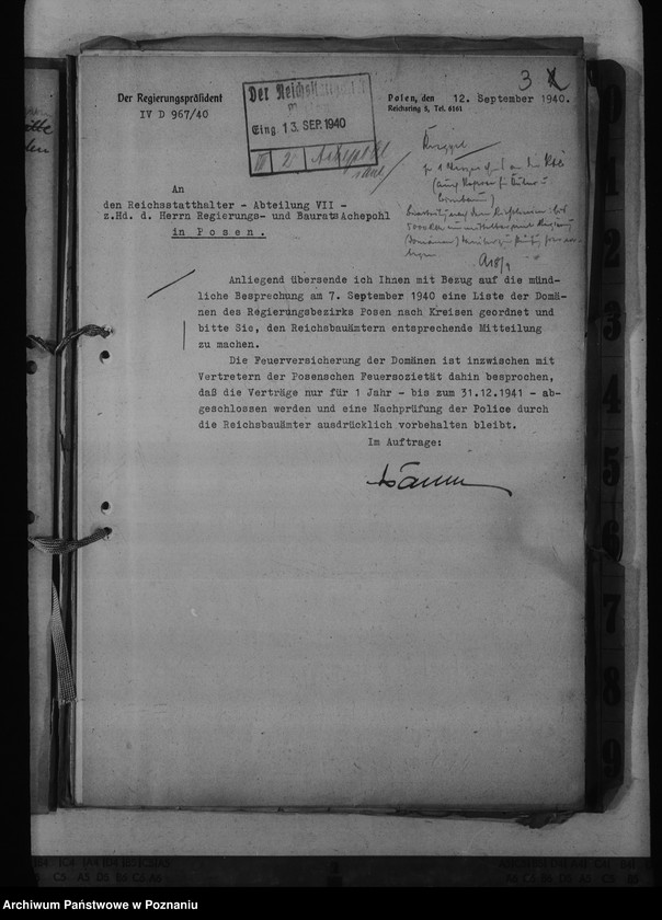 Obraz 7 z jednostki "Staats - Domänen. Allgemeiner Schriftwechsel"