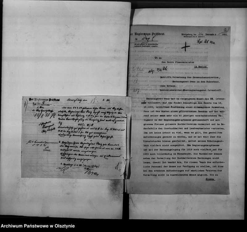 image.from.unit.number "Personal-Akten für den Rechnungsrat Penz [Richard]"