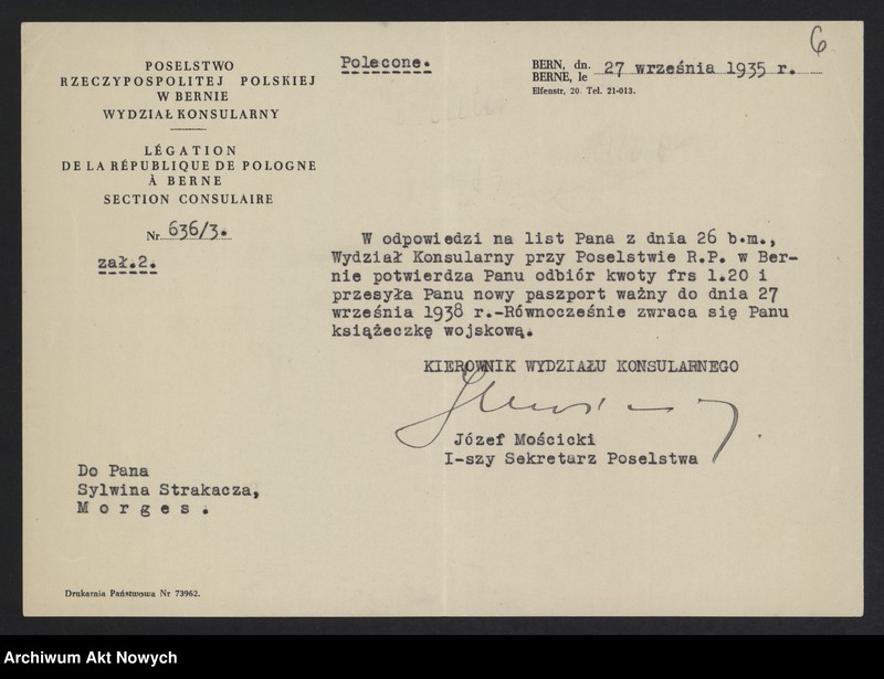 image.from.unit.number "Poselstwo R.P. w Bernie; Załączniki: 2 kwestionariusze paszportowe I. Paderewskiego; L.8"