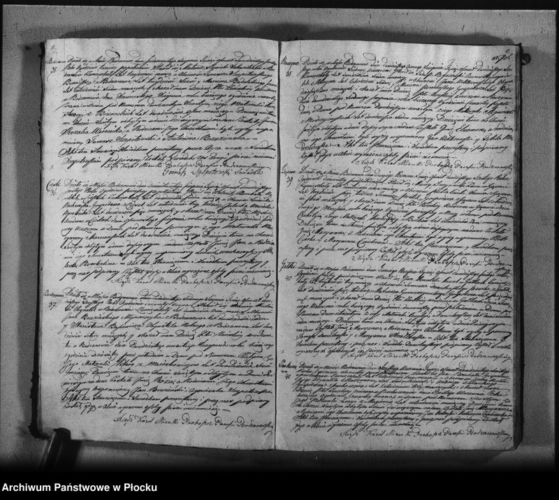 Obraz 8 z jednostki "Akta urodzeń, małżeństw i zgonów"