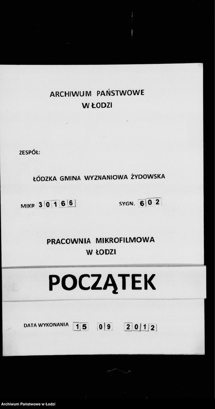 Obraz 1 z jednostki "Rejestr poborczy"