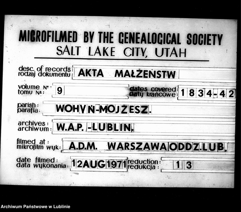 image.from.team "Akta stanu cywilnego Okręgu Bożniczego w Wohyniu"