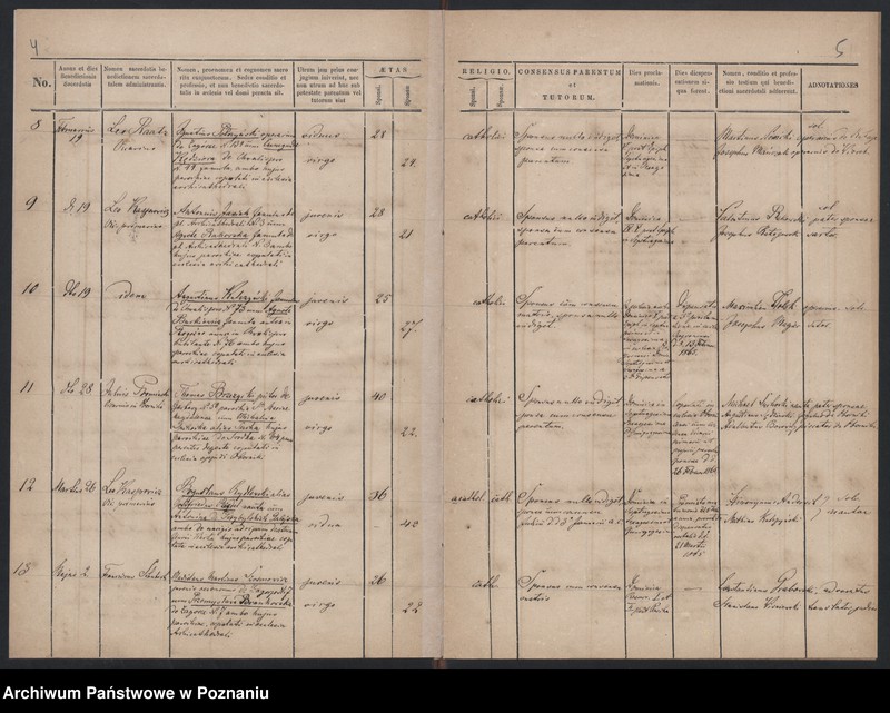 Obraz 5 z jednostki "Księga małżeństw"