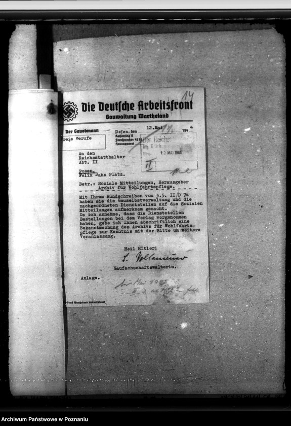 Obraz 18 z jednostki "Zeitschrift für Heimatwesen. Soziale Mitteilungen"