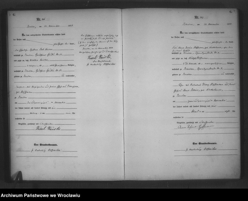 image.from.unit.number "Sterbe-Haupt-Register Breslau II 1874 Band 2"