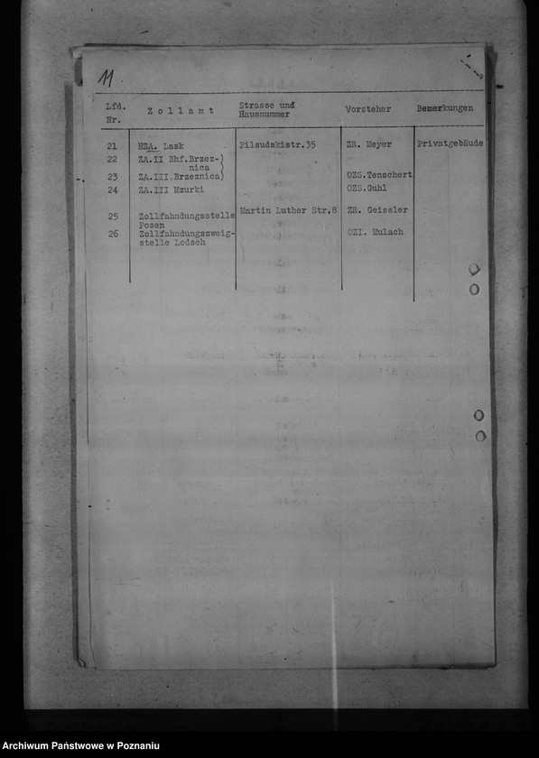 Obraz 15 z jednostki "Unterbringung der Arbeitsämter"