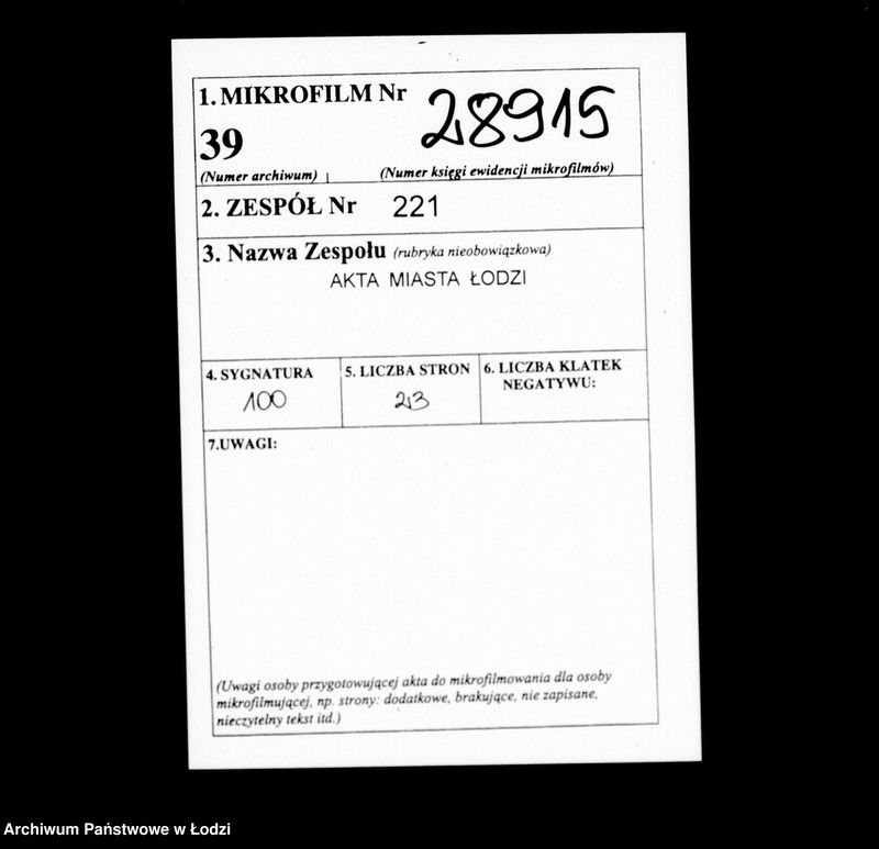 Obraz 2 z jednostki "Akta tyczące się entrepryz"