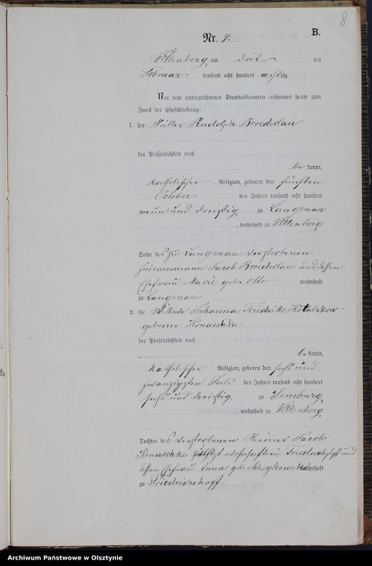 image.from.unit.number "Heiraths-Neben-Register Nr 1 - 32"