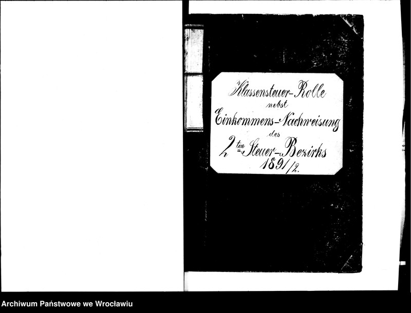 image.from.unit.number "Klassensteuerolle nebst Einkommens Nachweisung"