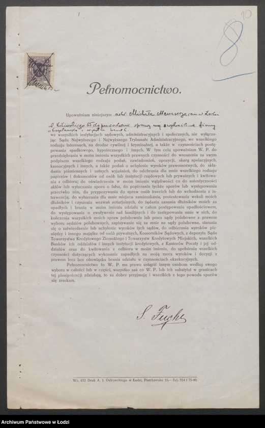 Obraz 12 z jednostki "Cukiernia „Esplanada” wł. Wawrzyniec Gierbich i s-ka"