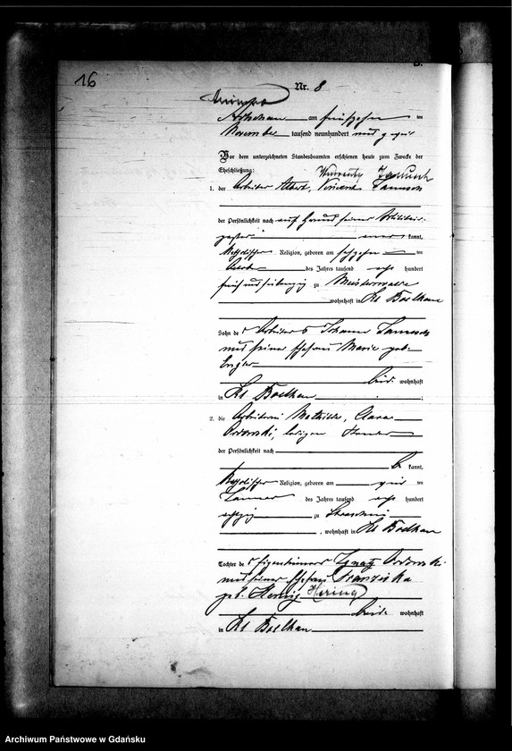 image.from.unit.number "Księga małżeństw"
