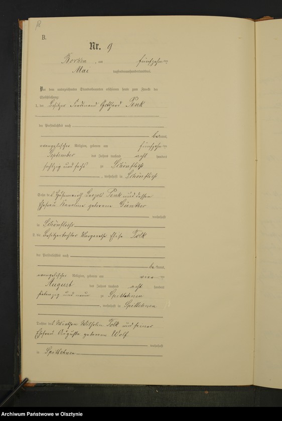 image.from.unit.number "Heiraths-Neben-Register Nr 1 - 17"