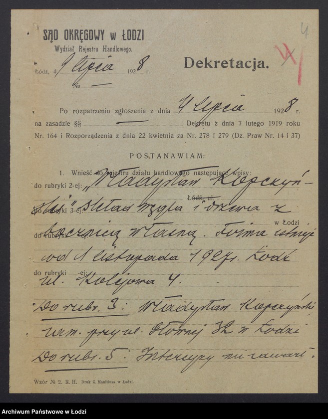 Obraz 6 z jednostki "Władysław Kopczyński – skład węgla i drzewa z własną bocznicą"