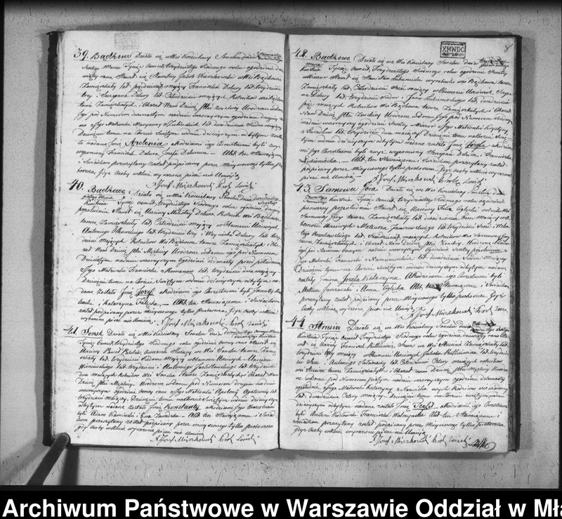 image.from.unit.number "Akta urodzeń, małżeństw i zgonów"