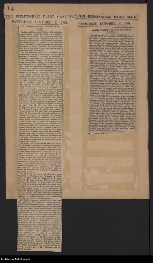 image.from.unit.number "Wycinki prasowe dotyczące działalności muzycznej"