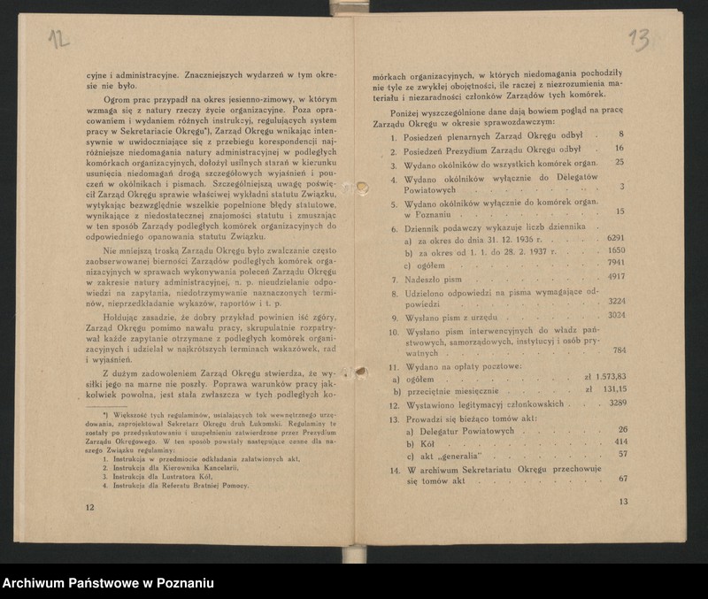 image.from.unit.number "Sprawozdania Zarządu Głównego i Zarządu Okręgu Poznańskiego za okres 1936/37."