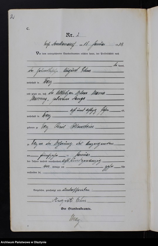image.from.unit.number "Sterbe-Haupt-Register Nr 1-25"