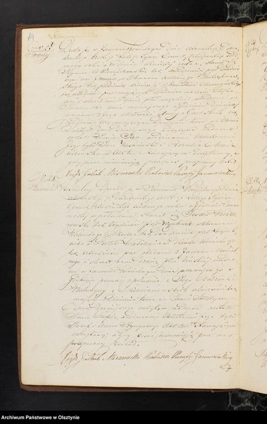 image.from.unit.number "Duplicat Akt Urodzenia Zaślubienia i Zeyścia Urzędnika Stanu Cywilnego Parafij Janowie[ckie]y za Rok 1847"