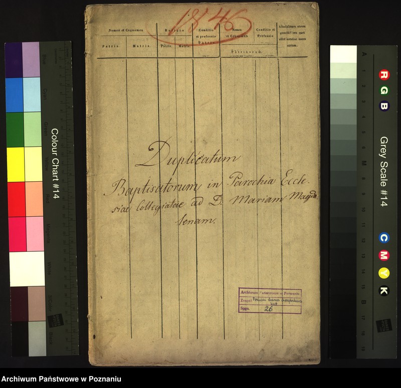 Obraz 2 z jednostki "Księga urodzin"