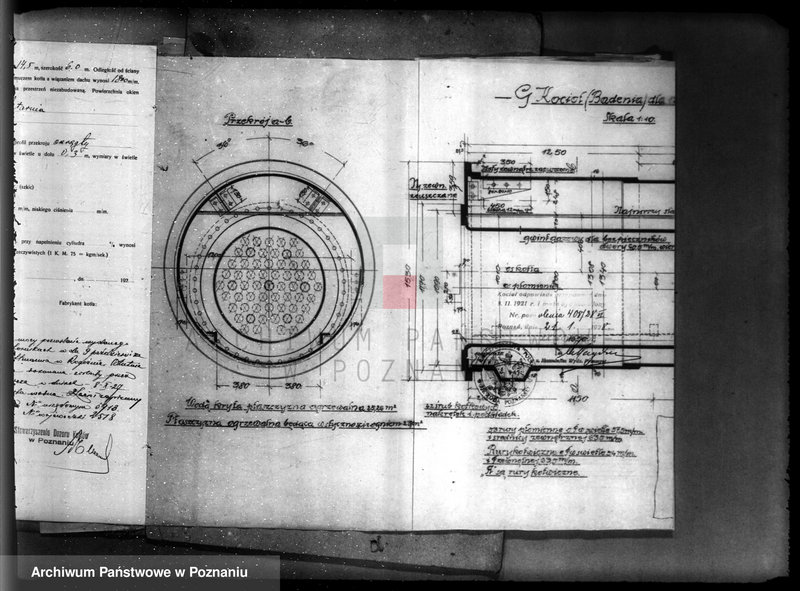 Obraz 12 z jednostki "Tartak parowy Emil Woltmann i Ska. w Rogoźnie pow. obornicki nr woj. kotła 2518"