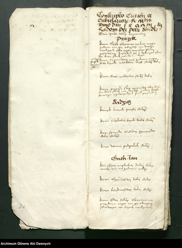 image.from.unit.number "Conscripcio curiensium et cubiculariorum Rmtis AD 1497 in Radom per Petrum Shidlo[wyeczki]."