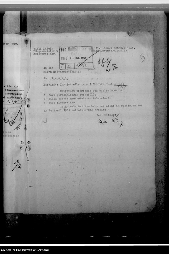 Obraz 7 z jednostki "Ludwig, Willi - komisarz obwodowy"