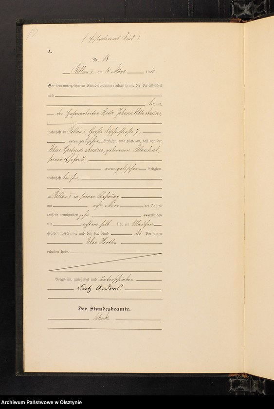 image.from.unit.number "Geburts-Haupt-Register Nr 1 - 95"