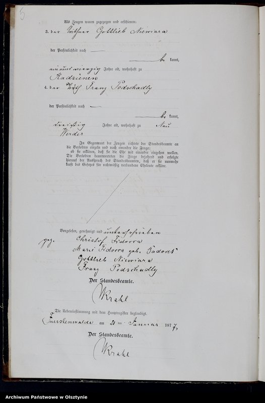 image.from.team "Urząd Stanu Cywilnego w Księżym Lasku pow. szczycieński"