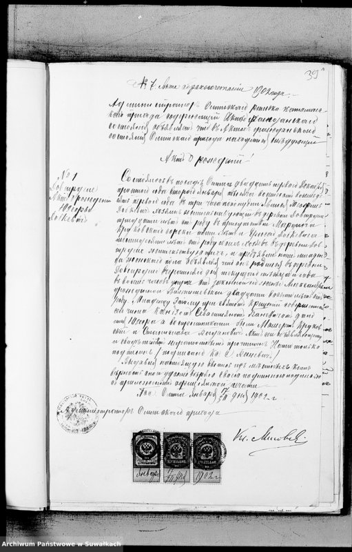image.from.unit.number "[Dokumenty do akt małżeństw] Mirosław 1902 r."
