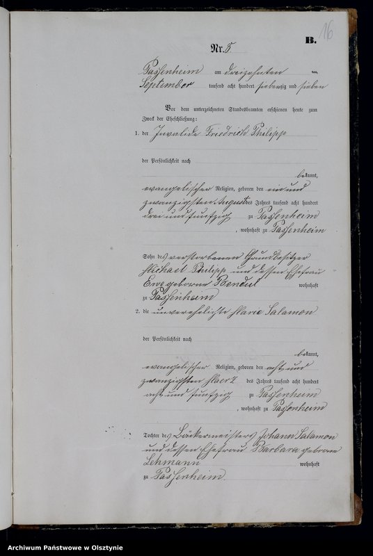image.from.unit.number "Heiraths-Haupt-Register Nr 1 - 14"