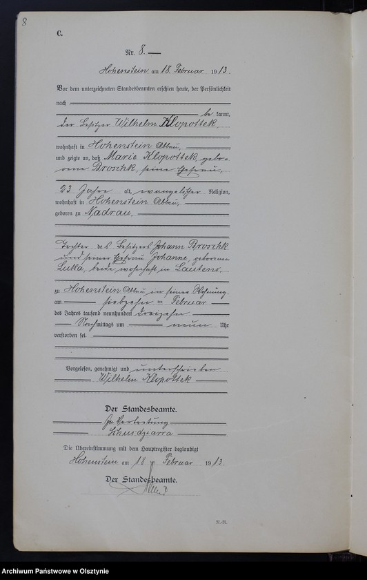 image.from.unit.number "Sterbe-Neben-Register Nr 1 - 58"