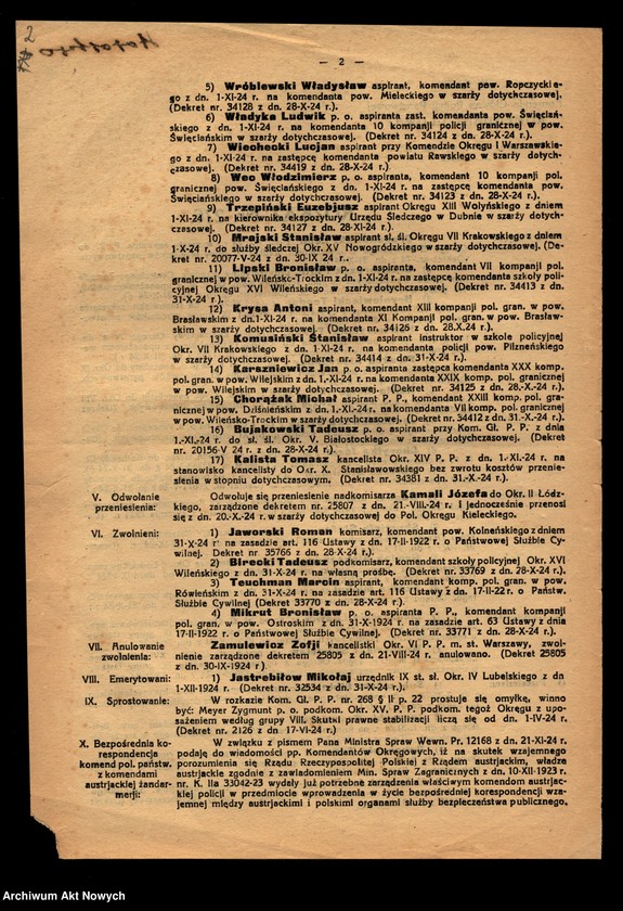 image.from.unit.number "Rozkazy Komendanta Głównego Policji Państwowej"