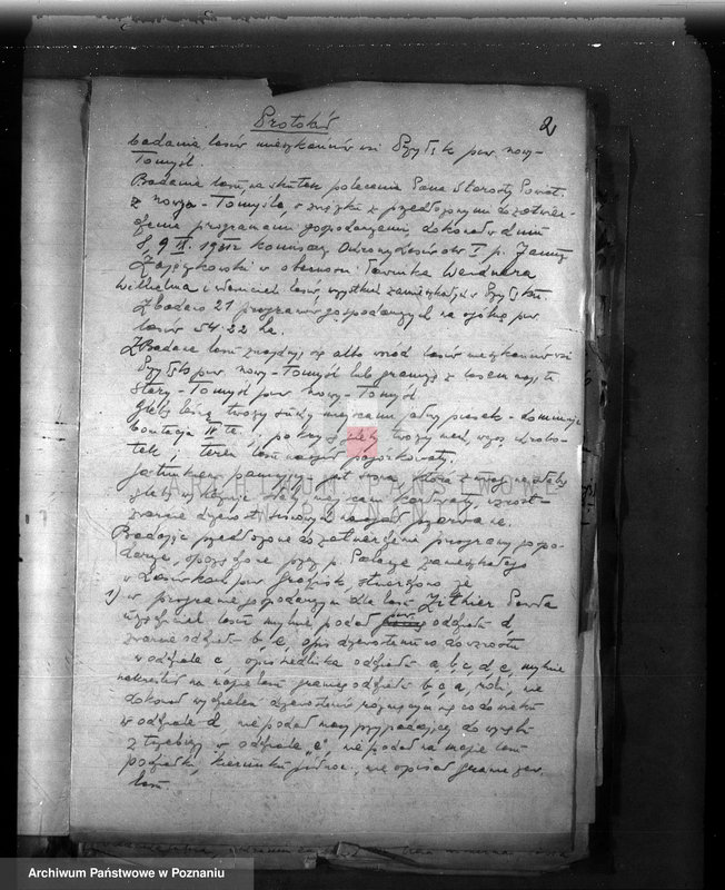 Obraz 6 z jednostki "/Nadzór nad gospodarką leśną/ protokoły badania lasów, programy gospodarcze powiat nowotomyski"