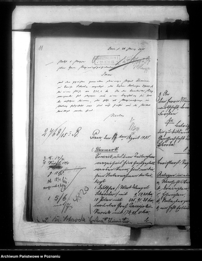 Obraz 14 z jednostki "Die Entwässerung einer Teiles der Germeinde und Gutsfeldmark Zimino im Kreise Schroda"