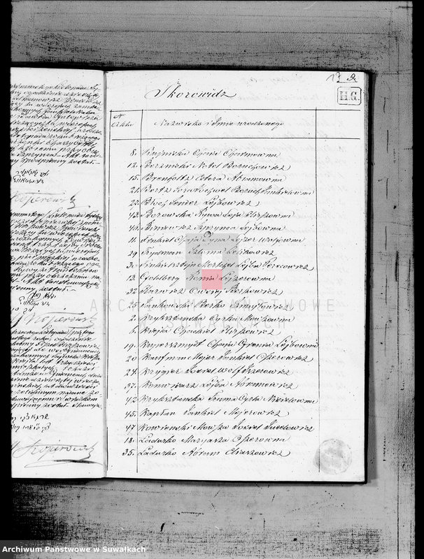 image.from.unit.number "Duplikat akt urodzonych, zaślubionych i zmarłych Starozakonnych w Okręgu Bożniczym Sereje na rok 1866"