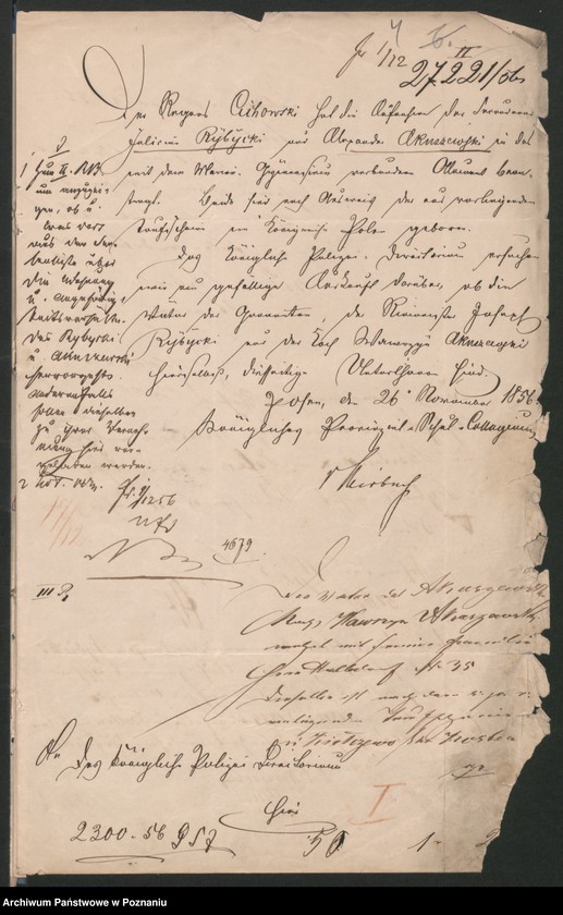 Obraz 9 z jednostki "A. betr. die Auskunft über Inländer Lit. A"