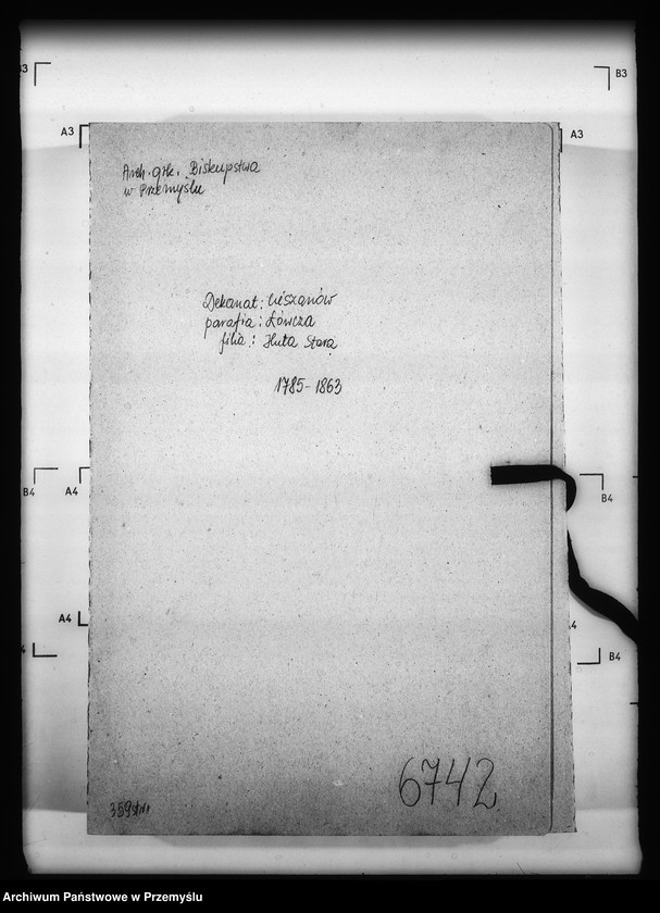 image.from.unit.number "[Kopie ksiąg metrykalnych parafii Łówcza z filią Huta Stara (dekanat Cieszanów)]"