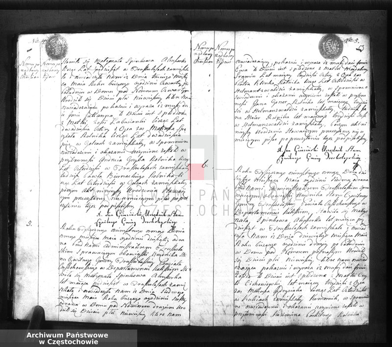 image.from.unit.number "Akta stanu cywilnego urodzenia gminy Truskolasy, powiatu częstochowskiego w departamencie kaliskim, zaczęte od dnia 1 miesiąca maja 1808 do dnia ostatniego miesiąca kwietnia 1809 roku"