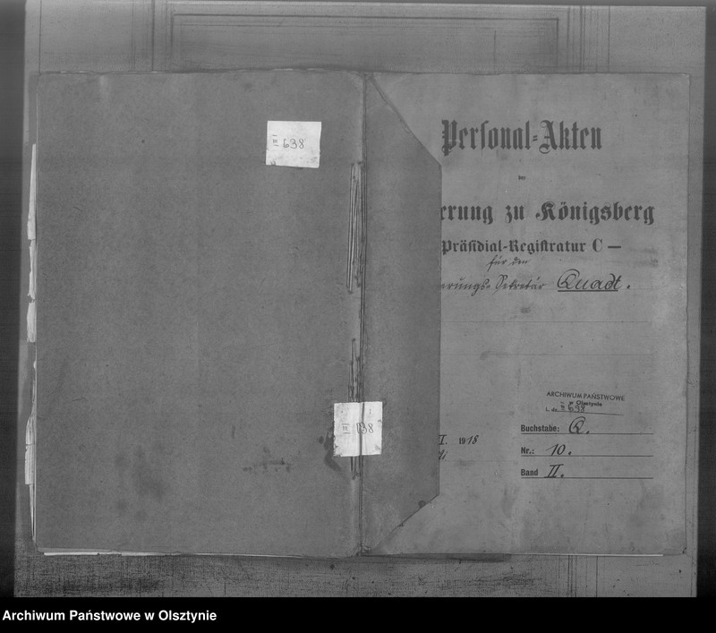 image.from.unit.number "Personal-Akten für den Regierungs-Sekretär Quadt [Hermann]"