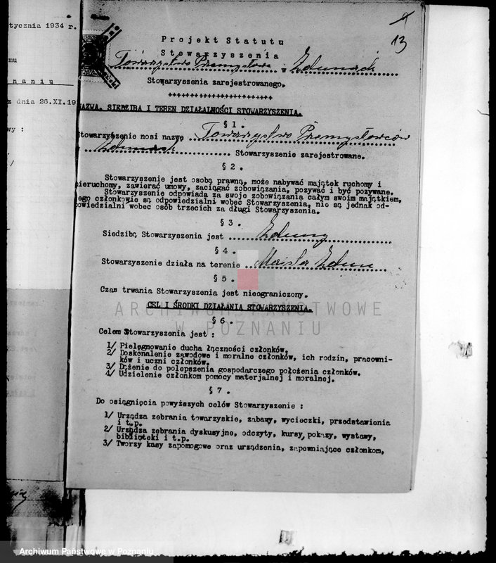 Obraz 17 z jednostki "Towarzystwo Przemysłowców w Zdunach"