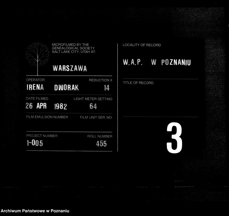 Obraz 1 z jednostki "Księga zgonów"