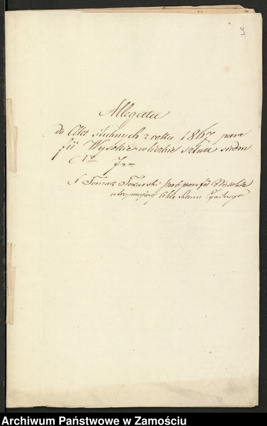 image.from.unit.number "Alegaty do ksiąg urodzeń, małżeństw i zgonów z lat 1866 – 1870"