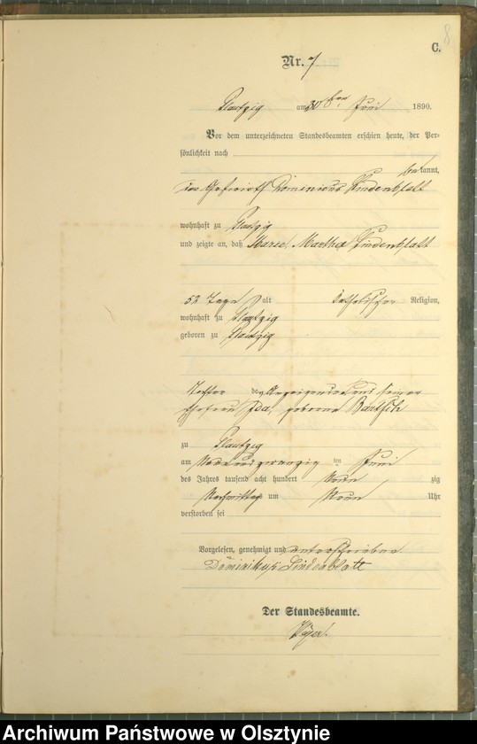 image.from.unit.number "Sterbe-Haupt-Register Nr 1 - 11"