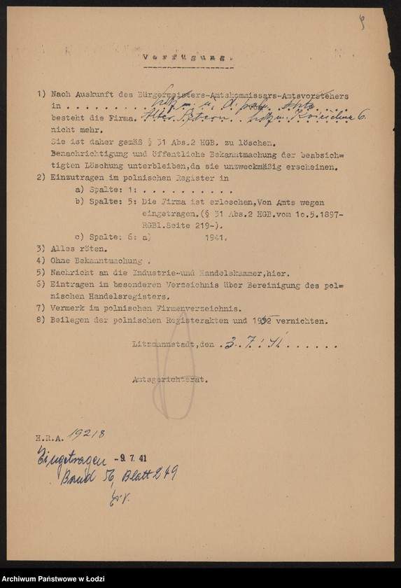 Obraz 11 z jednostki "Alter Stern – sprzedaż manufaktury"